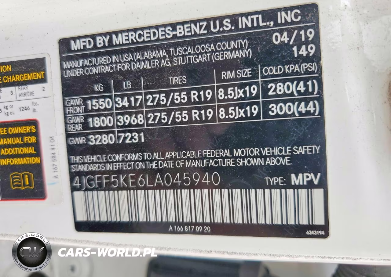 2020 Mercedes-Benz Gls 450 4Matic VIN:4JGFF5KE6LA045940 - 13