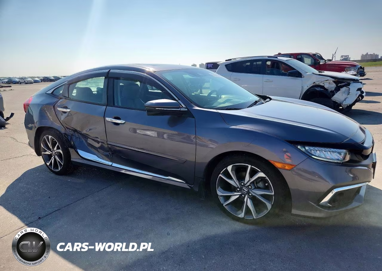 2021 Honda Civic Touring VIN:19XFC1F92ME002309 - 4