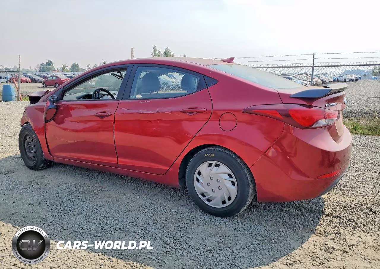 2016 Hyundai Elantra Se VIN:5NPDH4AEXGH687111 - 2