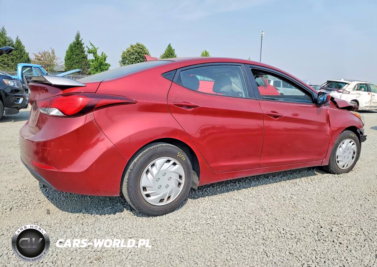 2016 Hyundai Elantra Se VIN:5NPDH4AEXGH687111 - 3
