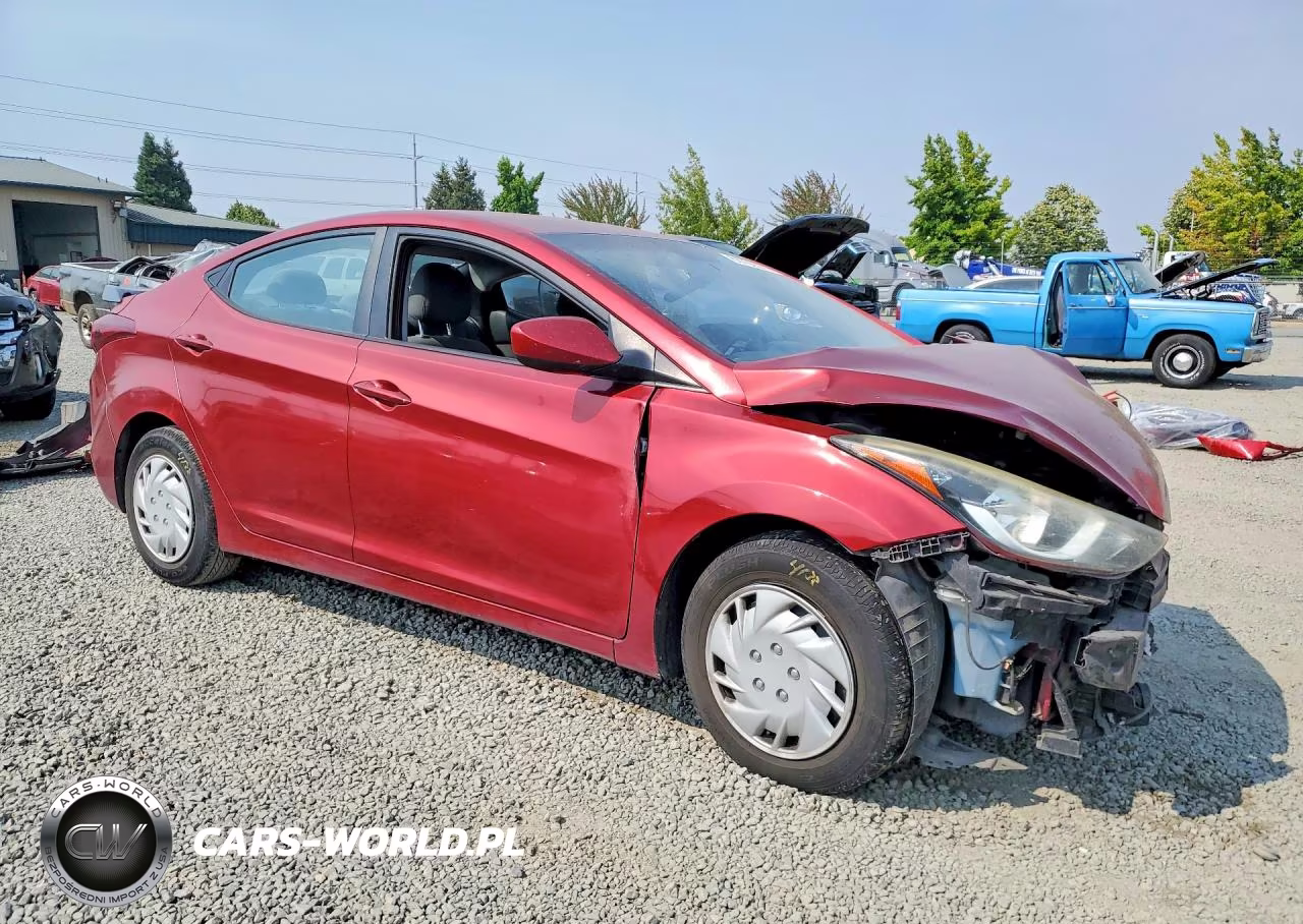 2016 Hyundai Elantra Se VIN:5NPDH4AEXGH687111 - 4