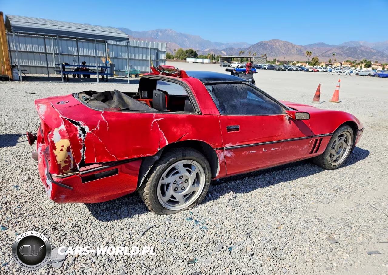 1987 Chevrolet Corvette VIN:1G1YY2186H5127354 - 3