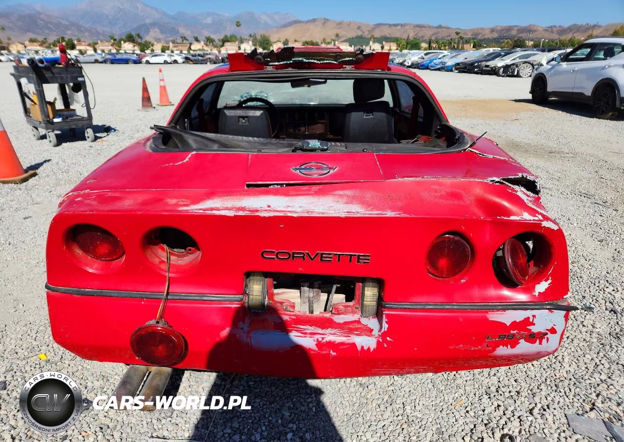 1987 Chevrolet Corvette VIN:1G1YY2186H5127354 - 6