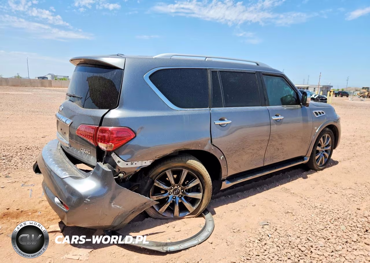 2017 Infiniti Qx80 Signature Edition VIN:JN8AZ2NC6H9431253 - 3