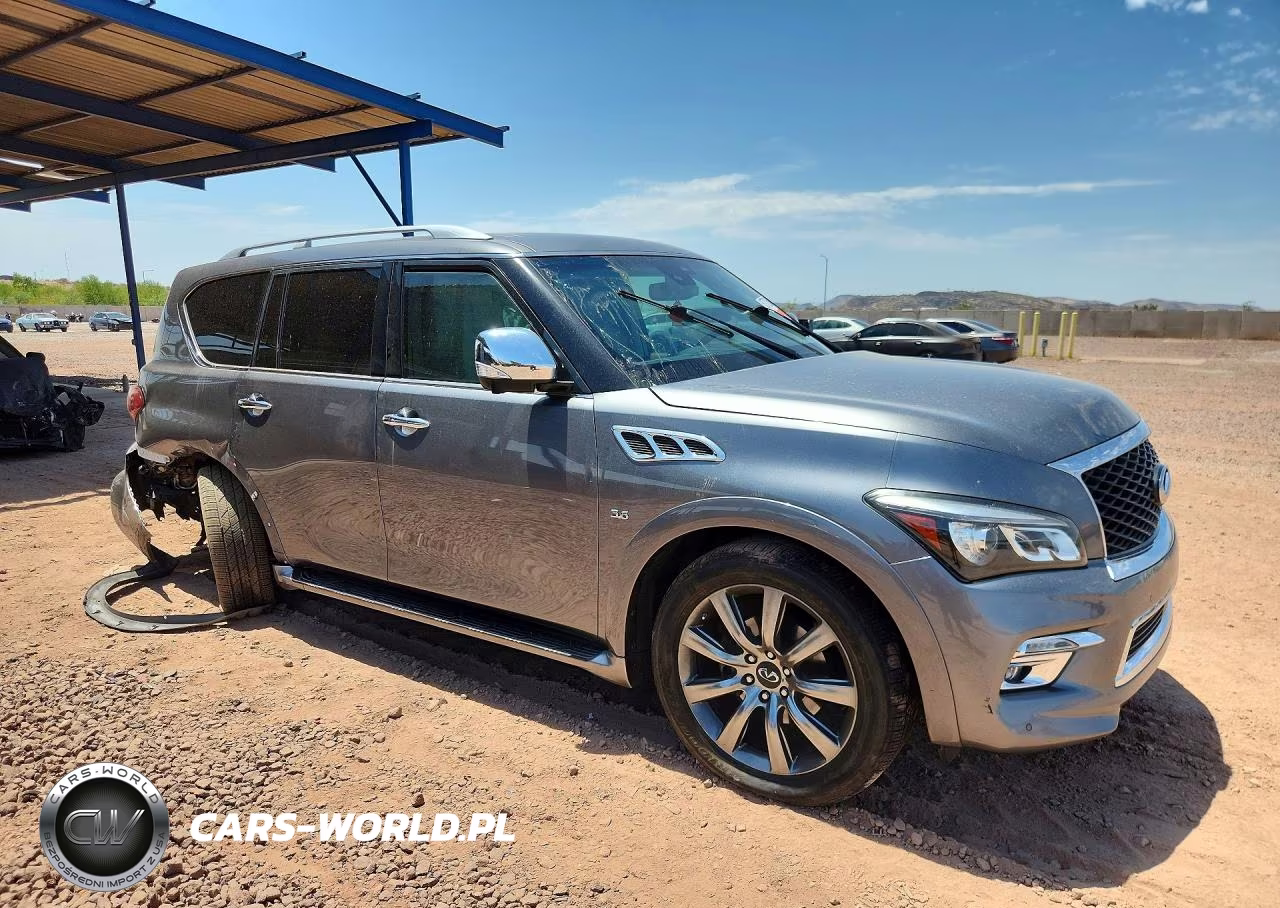 2017 Infiniti Qx80 Signature Edition VIN:JN8AZ2NC6H9431253 - 4