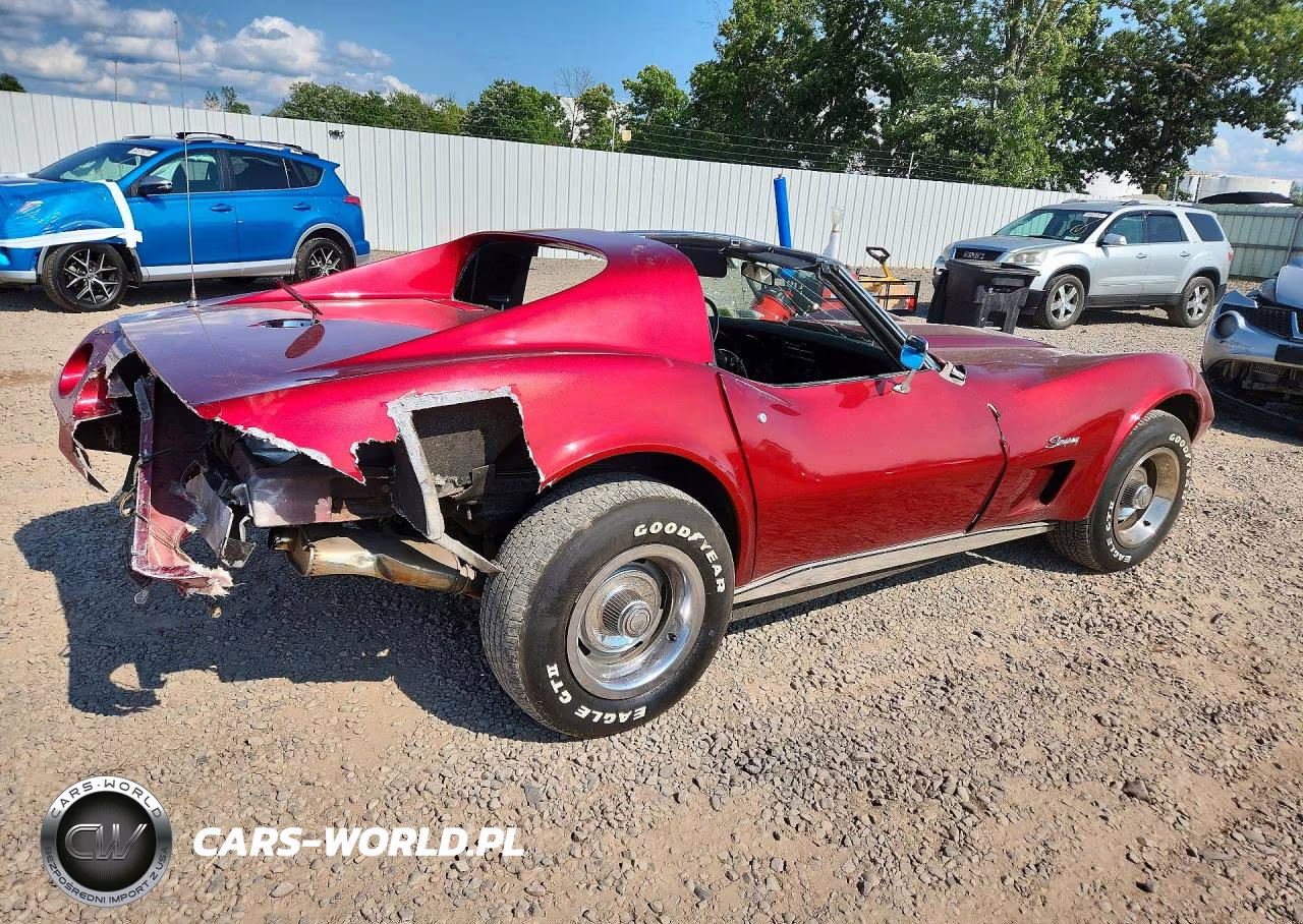 1974 Chevrolet Corvette VIN:1Z37J4S418490 - 3