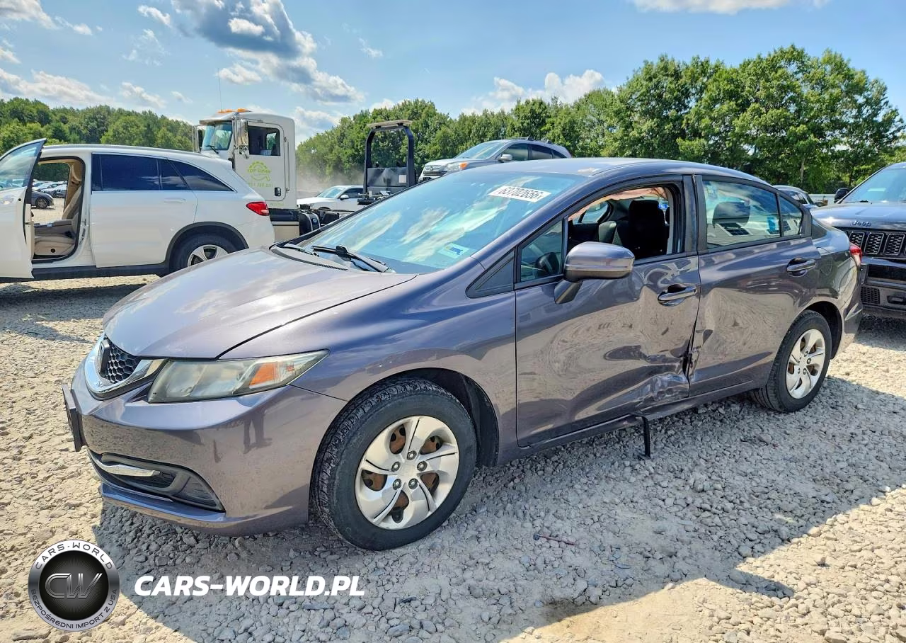2015 Honda Civic Lx VIN:19XFB2F58FE241937 - 1