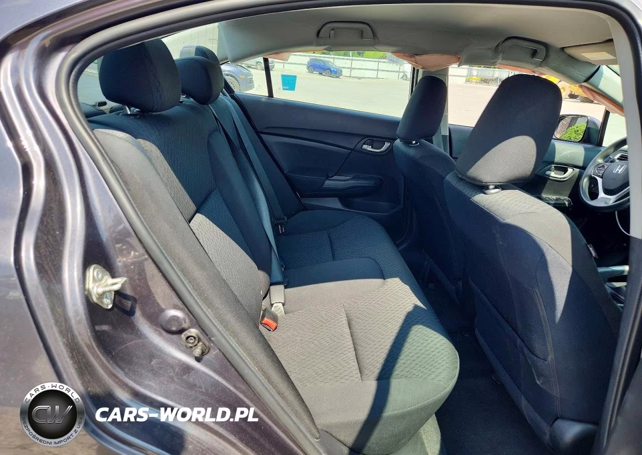2015 Honda Civic Lx VIN:19XFB2F58FE241937 - 10