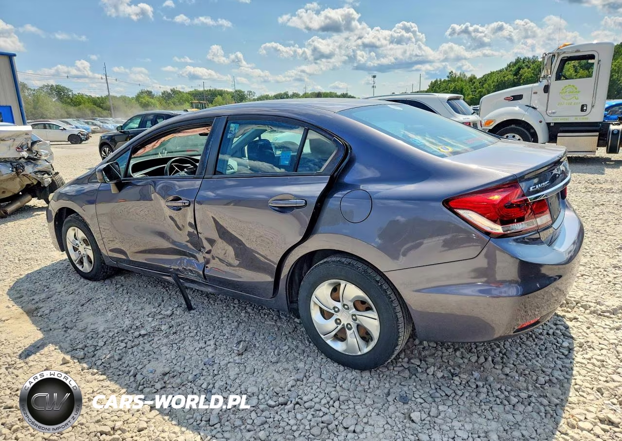 2015 Honda Civic Lx VIN:19XFB2F58FE241937 - 2