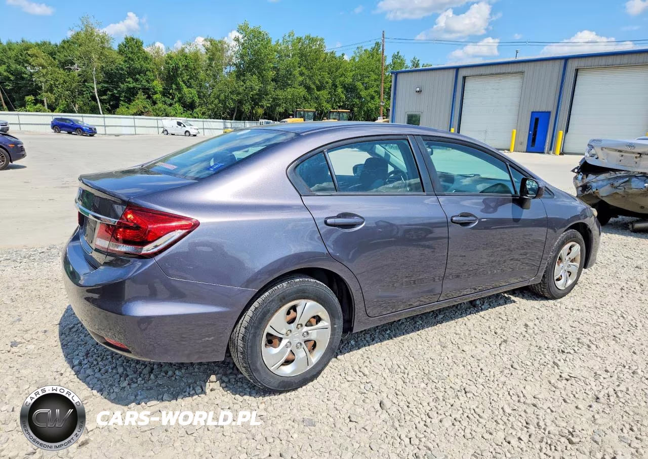 2015 Honda Civic Lx VIN:19XFB2F58FE241937 - 3