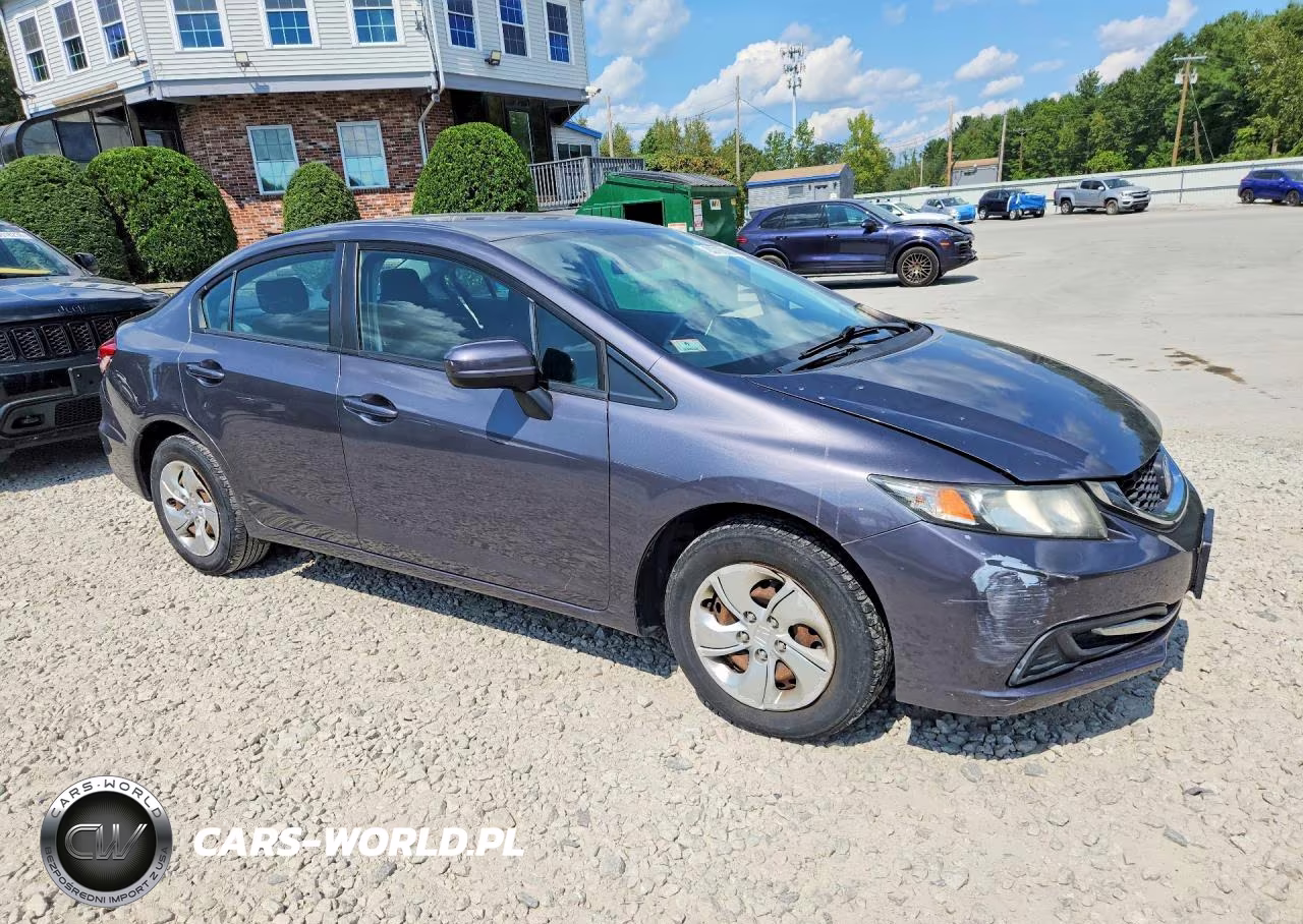 2015 Honda Civic Lx VIN:19XFB2F58FE241937 - 4