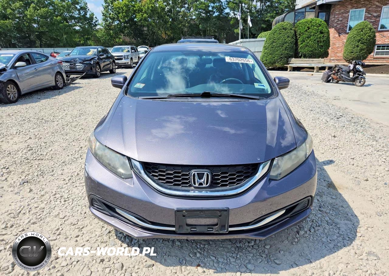 2015 Honda Civic Lx VIN:19XFB2F58FE241937 - 5