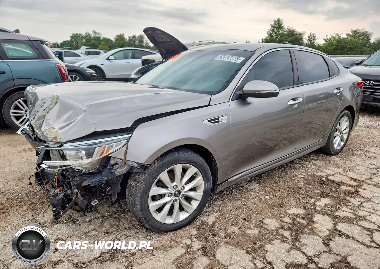2017 Kia Optima Lx VIN:5XXGT4L39HG161542 - 1