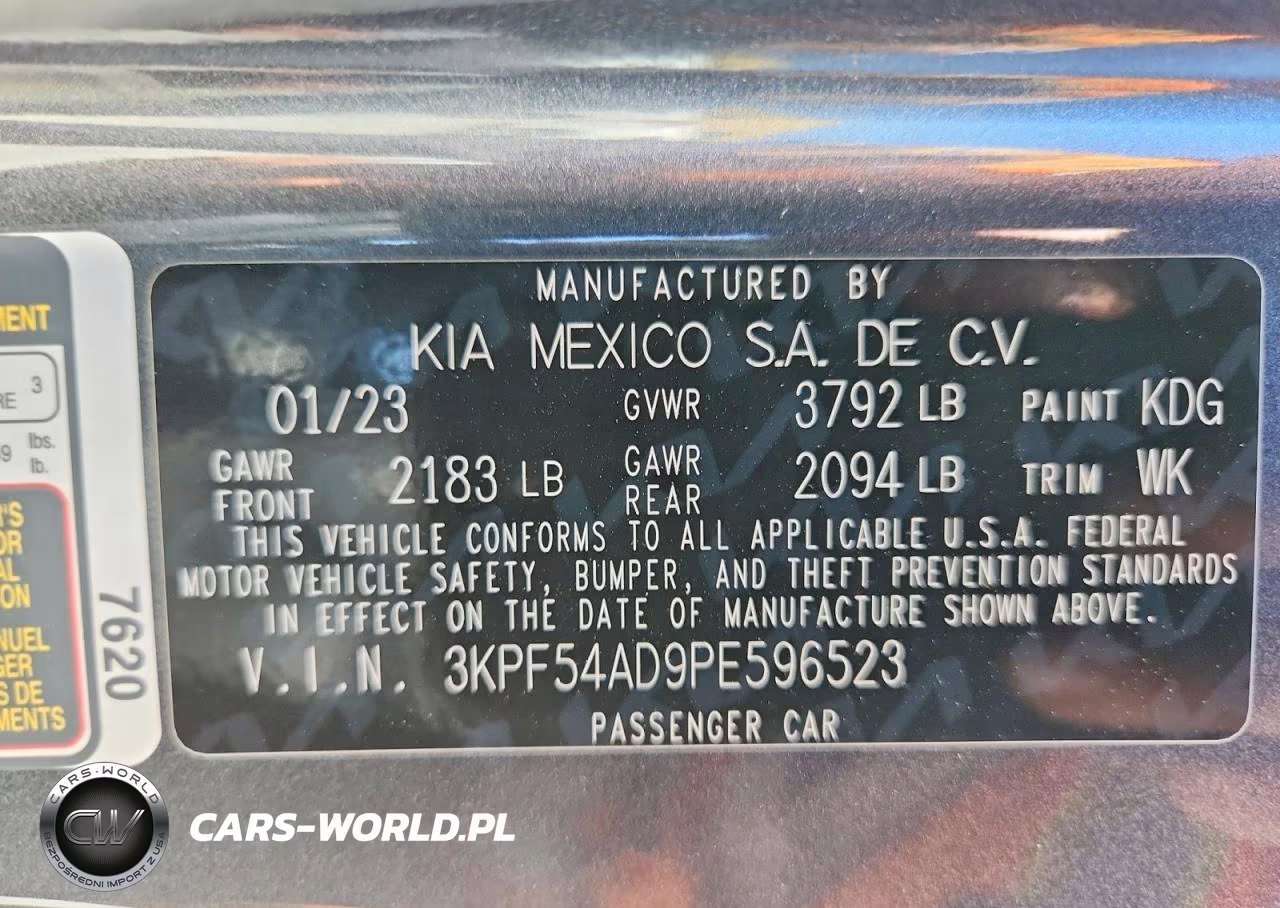 2023 Kia Forte Gt Line VIN:3KPF54AD9PE596523 - 13