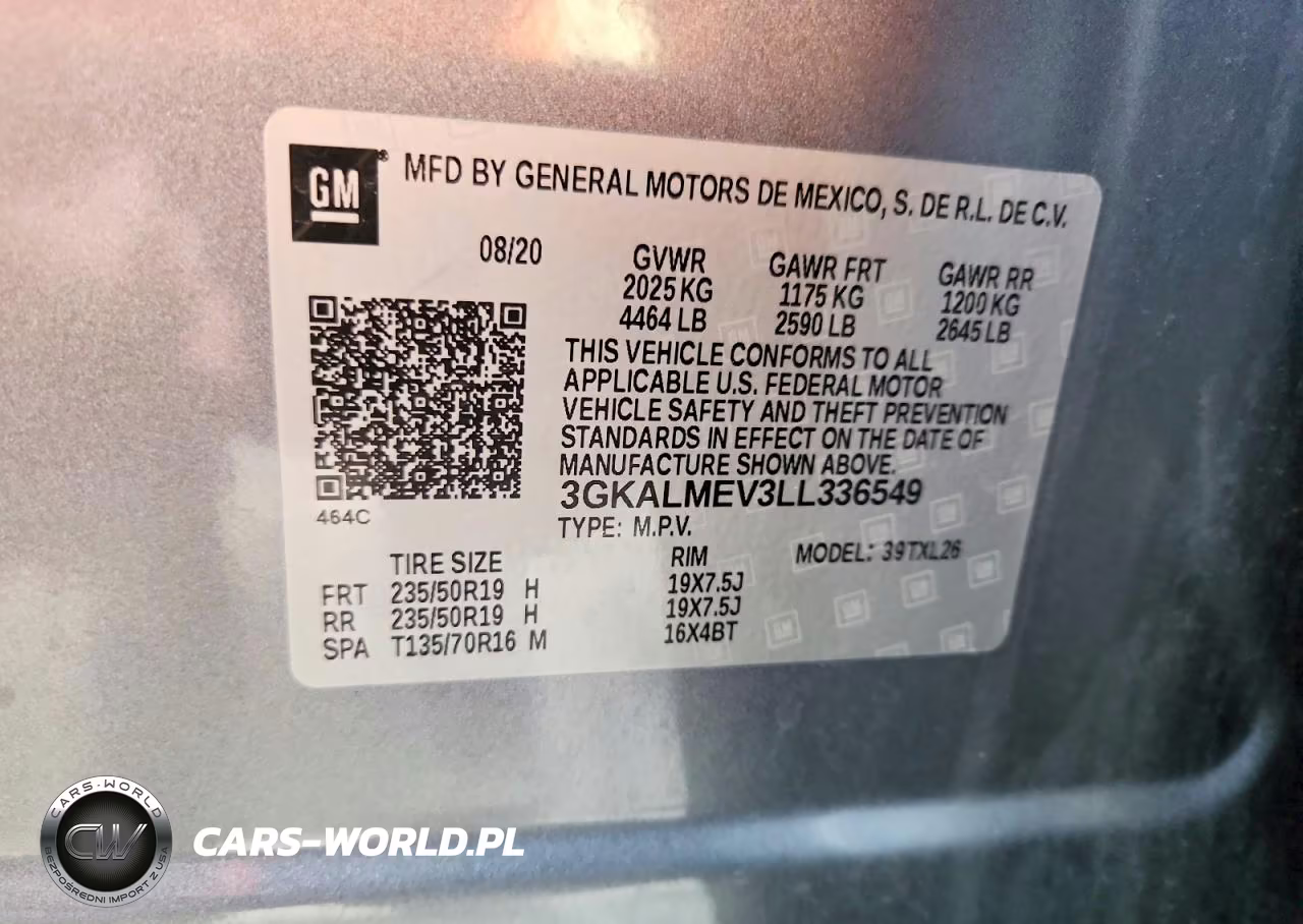2020 GMC Terrain Sle VIN:3GKALMEV3LL336549 - 13