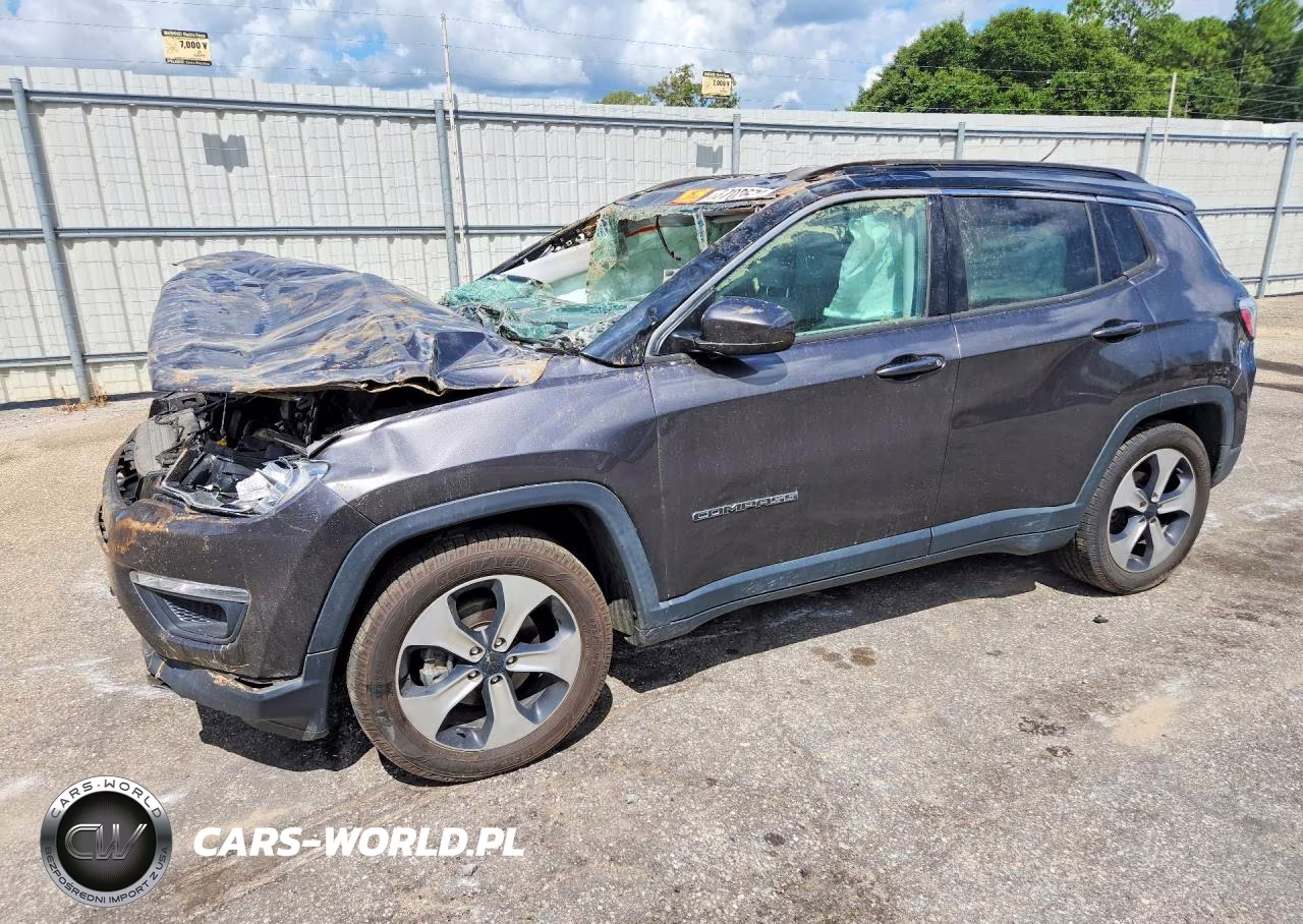 2019 Jeep Compass Latitude VIN:3C4NJCBB3KT699312 - 1