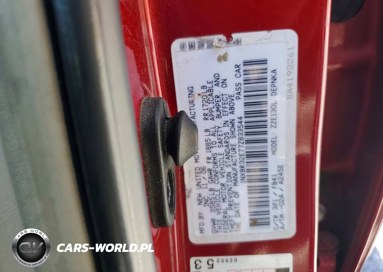 2007 Toyota Corolla Le VIN:1NXBR32E77Z833544 - 12