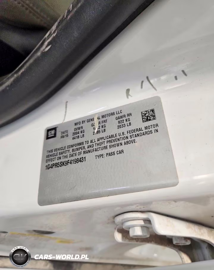 2015 Buick Verano Convenience VIN:1G4PR5SK9F4198431 - 12