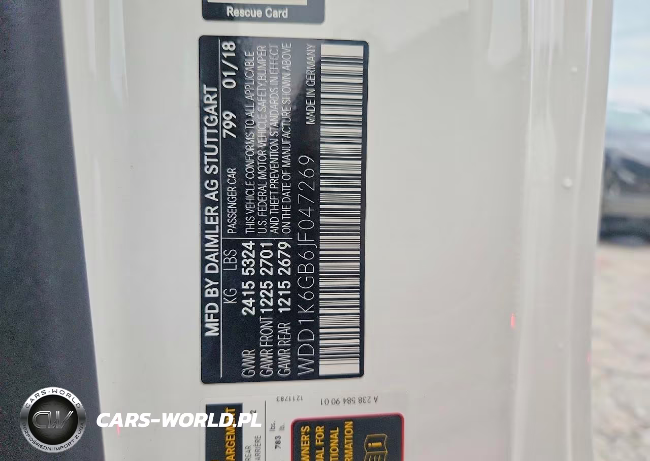 2018 Mercedes-Benz E 400 4Matic VIN:WDD1K6GB6JF047269 - 12