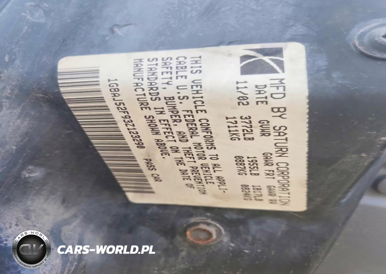 2003 Saturn Ion Level 2 VIN:1G8AJ52F93Z123290 - 13