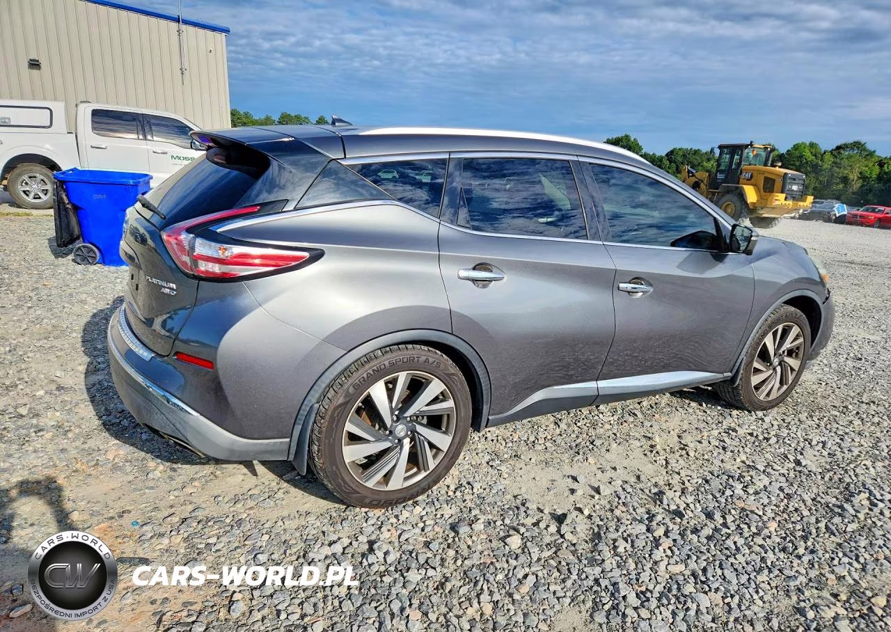 2015 Nissan Murano Platinum VIN:5N1AZ2MH8FN220175 - 3