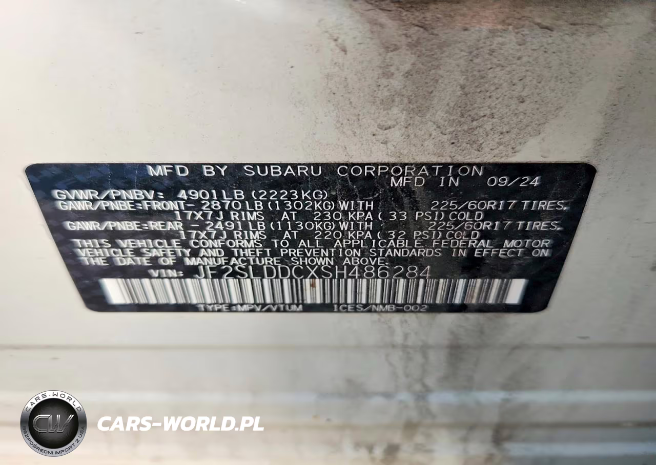 2025 Subaru Forester Premium VIN:JF2SLDDCXSH486284 - 13