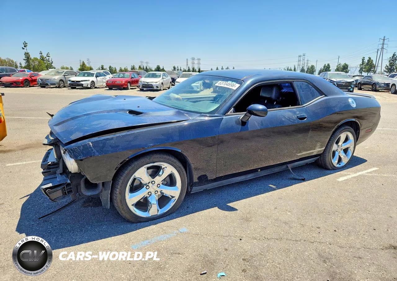 2014 Dodge Challenger Sxt VIN:2C3CDYAG5EH196469 - 1