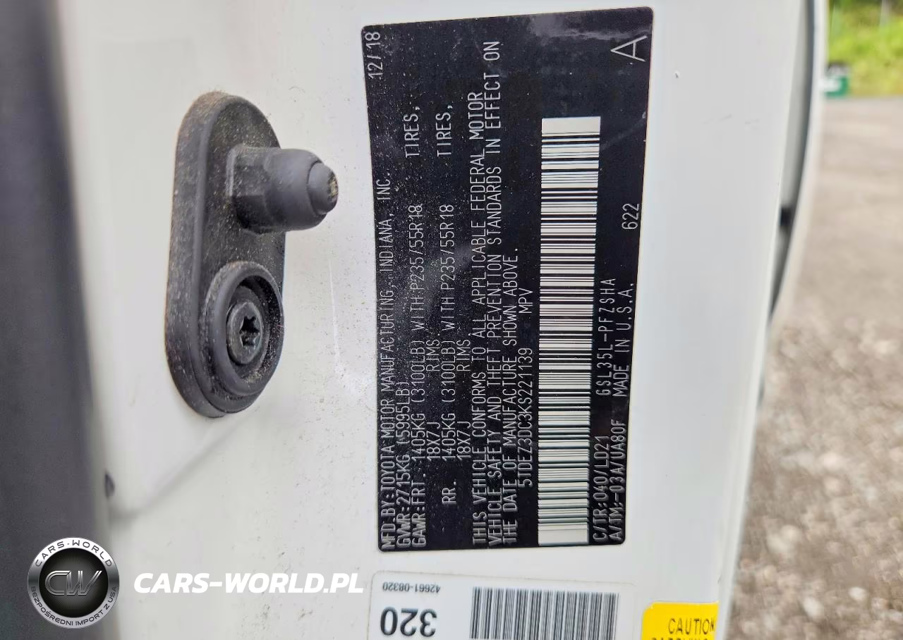 2019 Toyota Sienna Se 7-Passenger VIN:5TDEZ3DC3KS221139 - 13