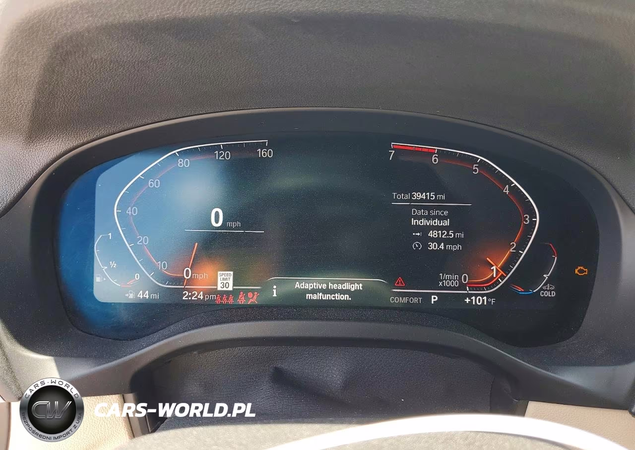 2021 BMW X3 Sdrive30I VIN:5UXTY3C03M9H85068 - 9