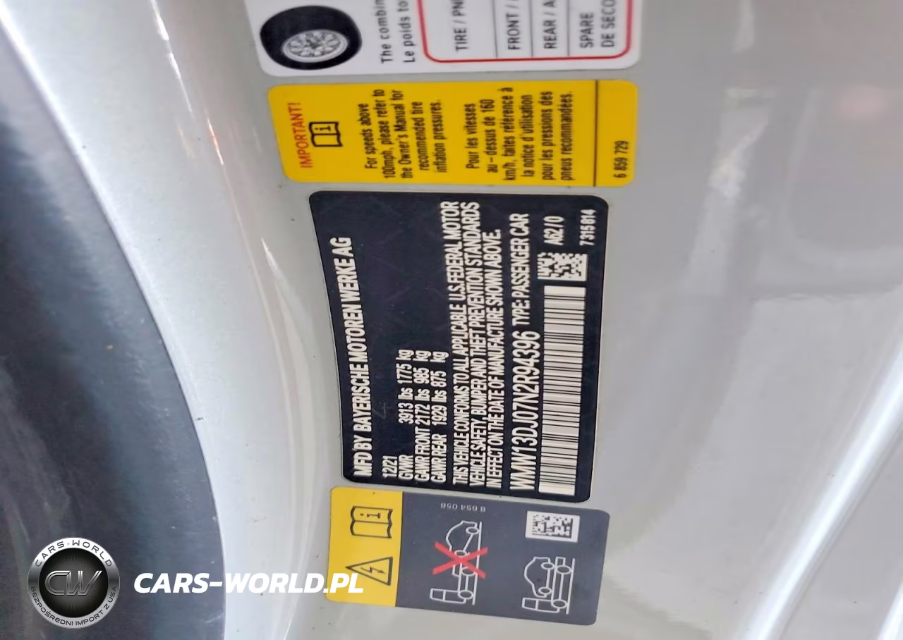 2022 Mini Cooper Se VIN:WMW13DJ07N2R94396 - 12