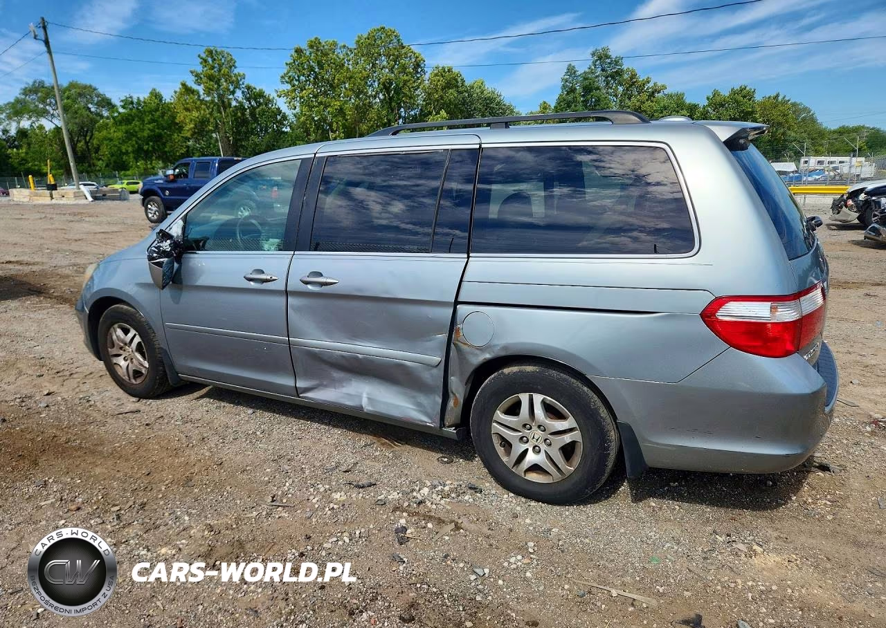 2007 Honda Odyssey Exl VIN:5FNRL38727B096937 - 2
