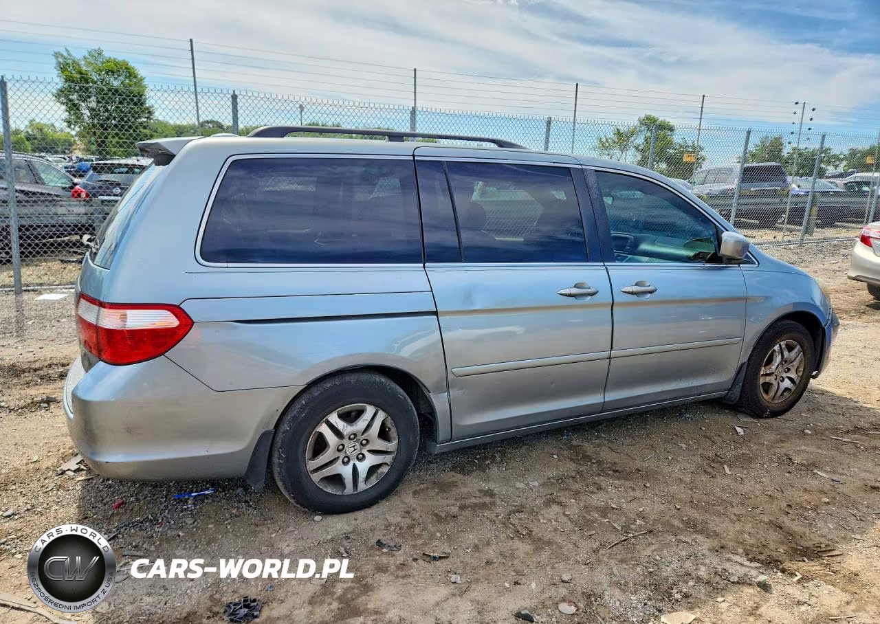 2007 Honda Odyssey Exl VIN:5FNRL38727B096937 - 3