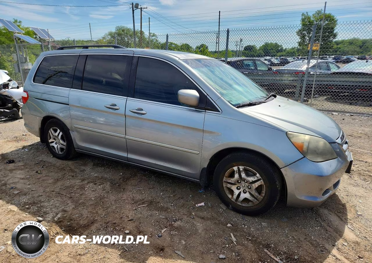 2007 Honda Odyssey Exl VIN:5FNRL38727B096937 - 4