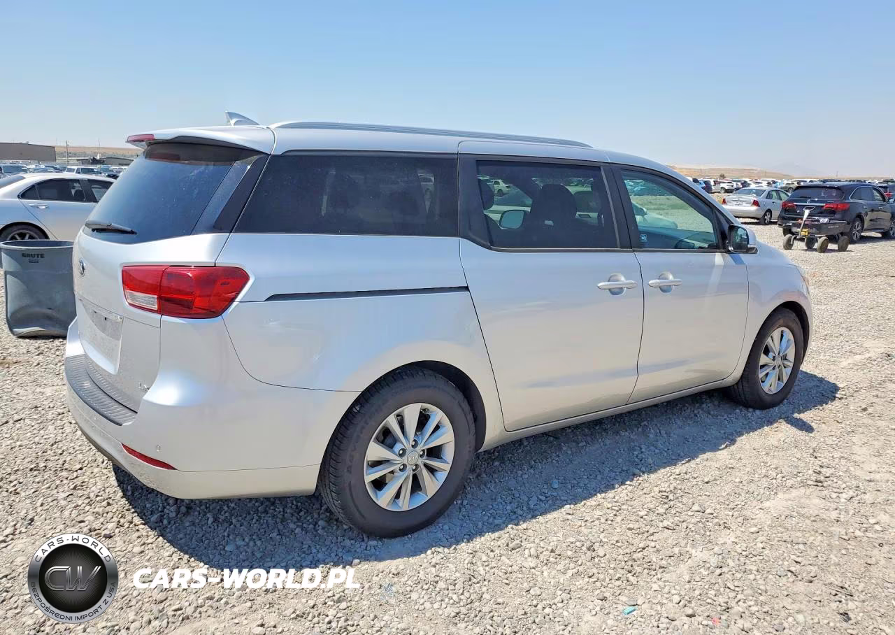 2016 Kia Sedona Lx VIN:KNDMB5C12G6164497 - 3