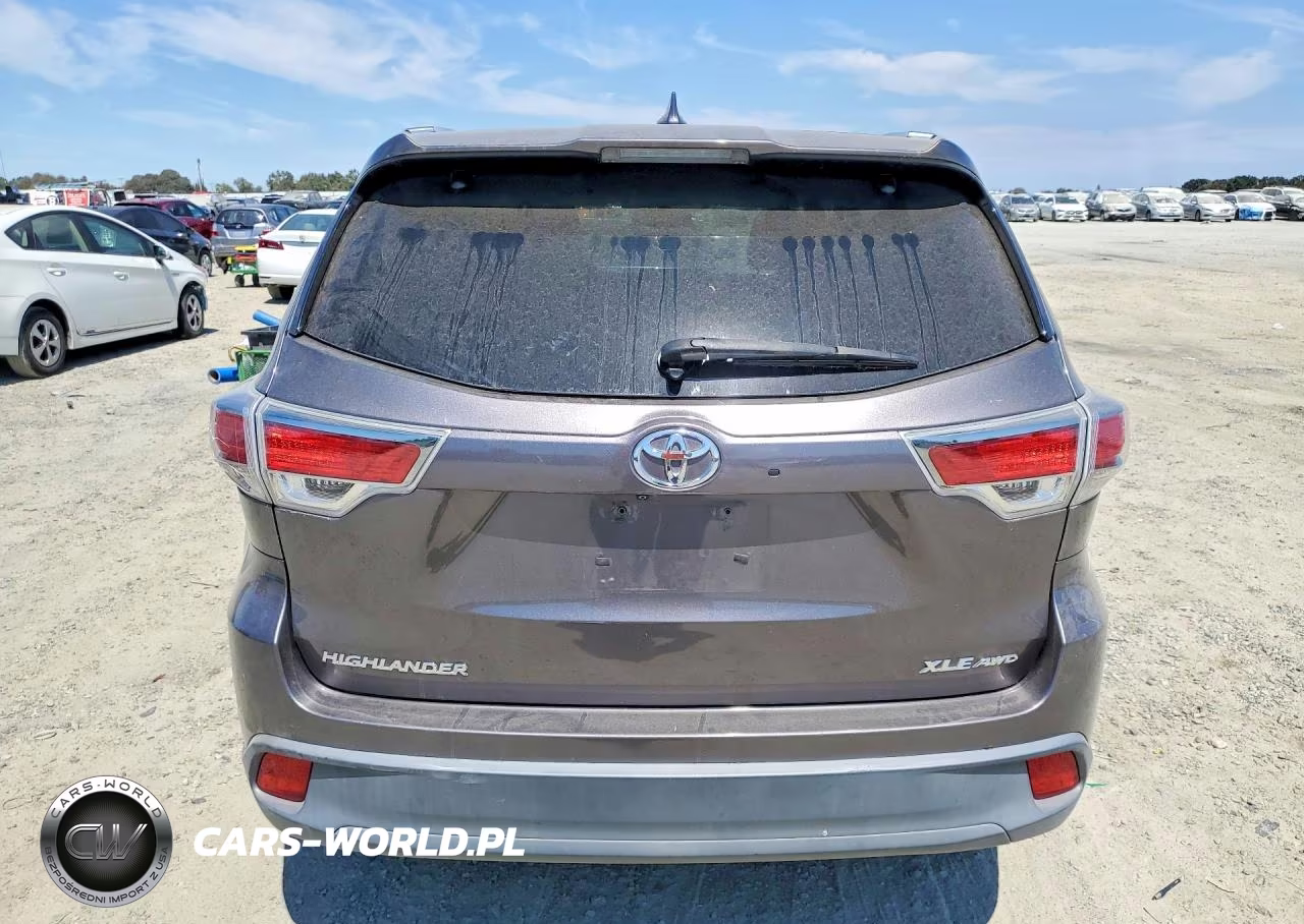 2014 Toyota Highlander Xle VIN:5TDJKRFH1ES062866 - 6