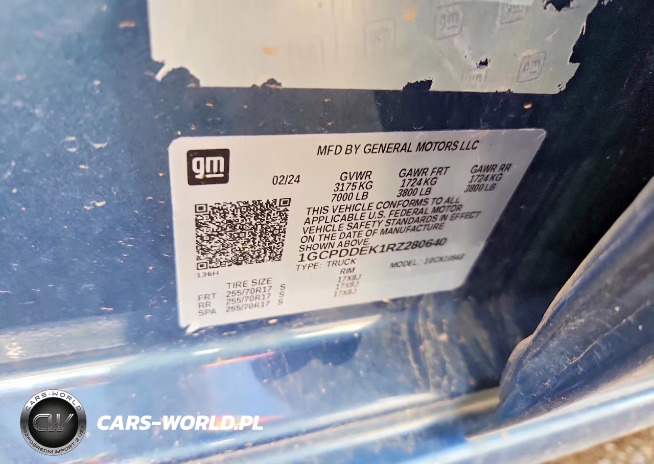 2024 Chevrolet Silverado K1500 Lt VIN:1GCPDDEK1RZ280640 - 12