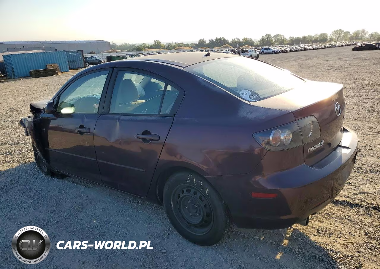 2007 Mazda 3 I VIN:JM1BK12G871761222 - 2