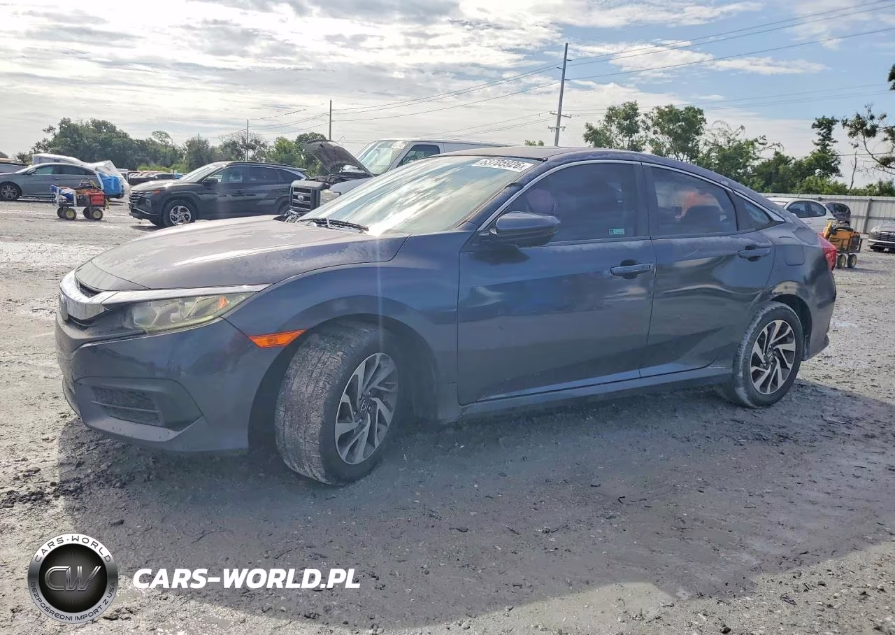 2018 Honda Civic Ex VIN:2HGFC2F70JH589342 - 1