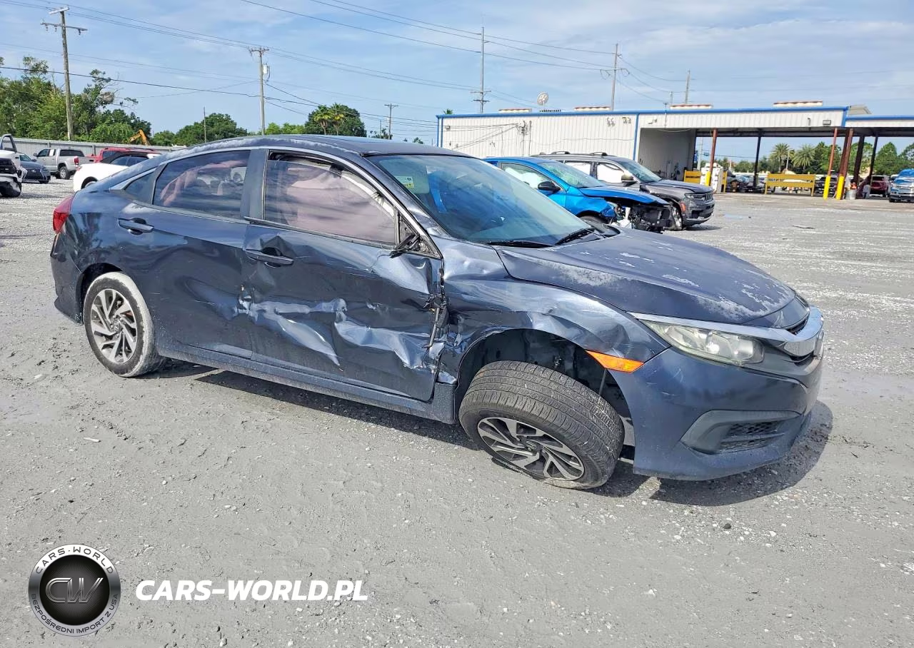 2018 Honda Civic Ex VIN:2HGFC2F70JH589342 - 4