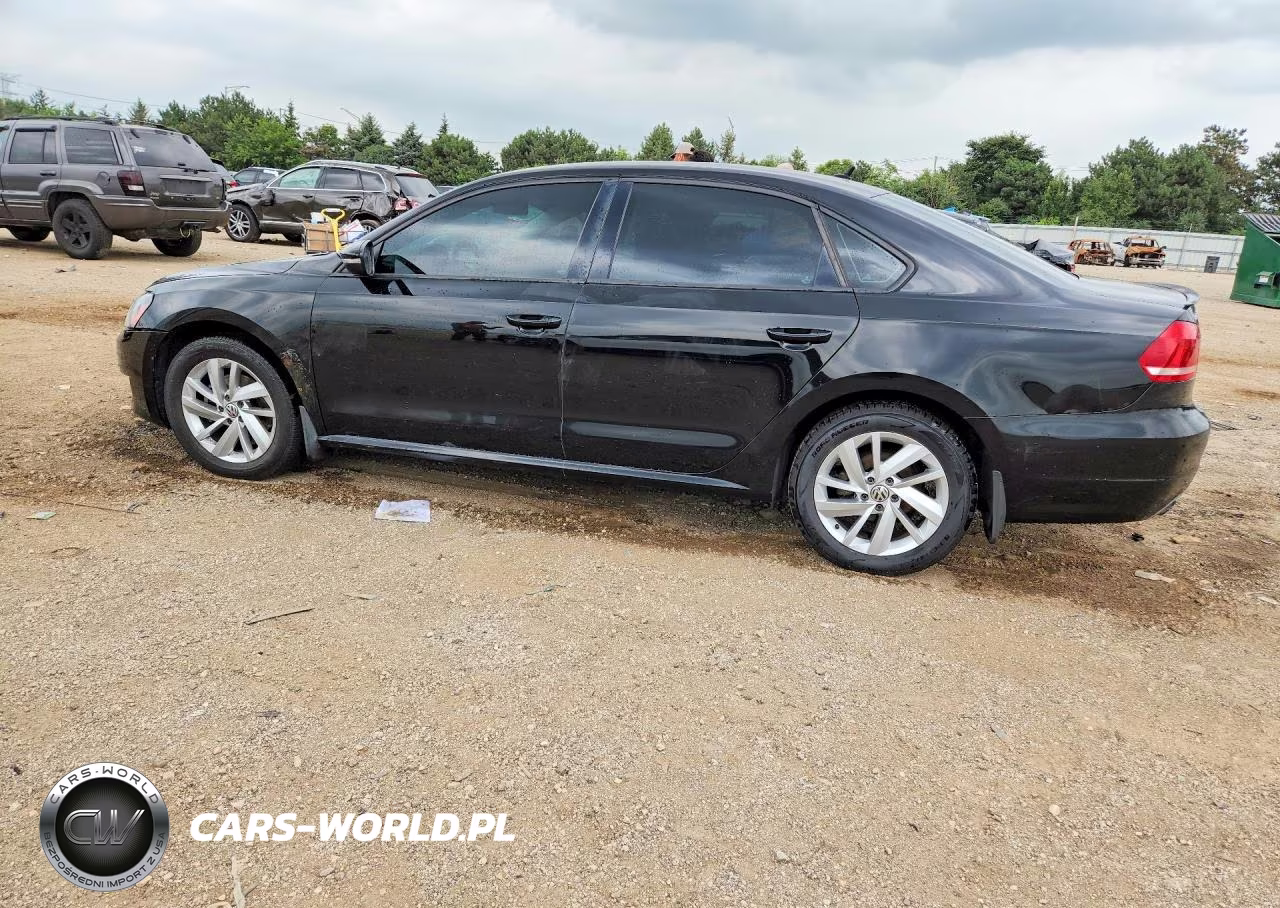 2012 Volkswagen Passat S VIN:1VWAP7A32CC004584 - 2