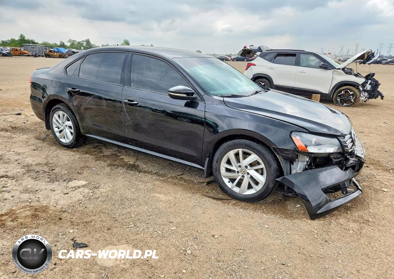2012 Volkswagen Passat S VIN:1VWAP7A32CC004584 - 4
