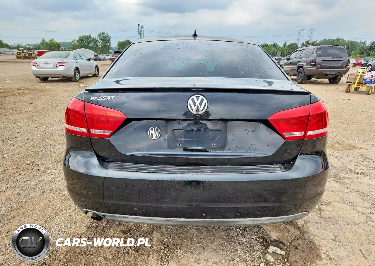 2012 Volkswagen Passat S VIN:1VWAP7A32CC004584 - 6