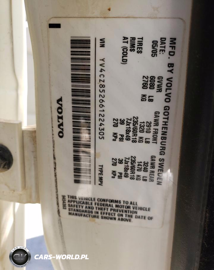 2006 Volv Xc90 V8 VIN:YV4CZ852661224305 - 13