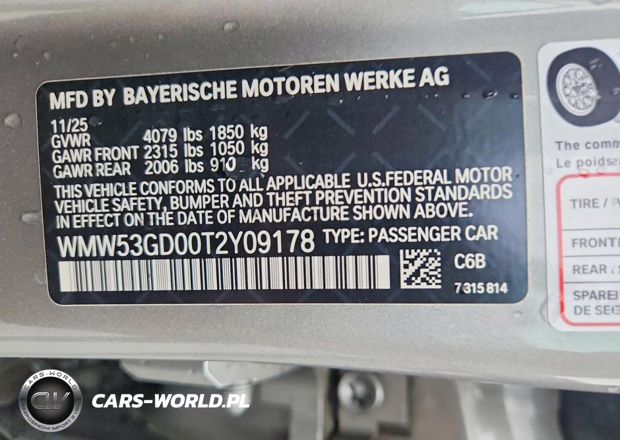 2026 Mini Cooper S VIN:WMW53GD00T2Y09178 - 12