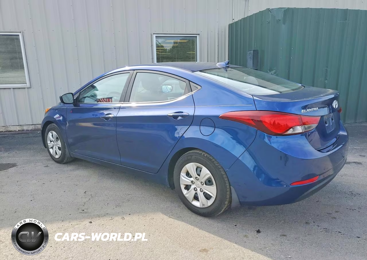 2016 Hyundai Elantra Se VIN:5NPDH4AE4GH768136 - 2