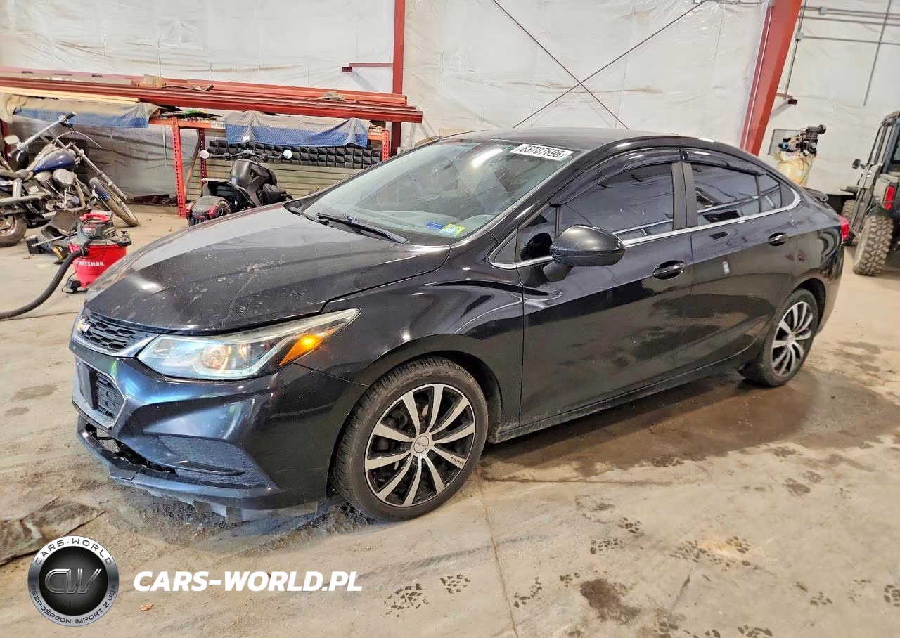 2016 Chevrolet Cruze Lt VIN:1G1BE5SM9G7328647 - 1