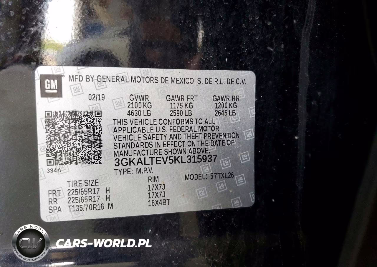 2019 GMC Terrain Sle VIN:3GKALTEV5KL315937 - 13