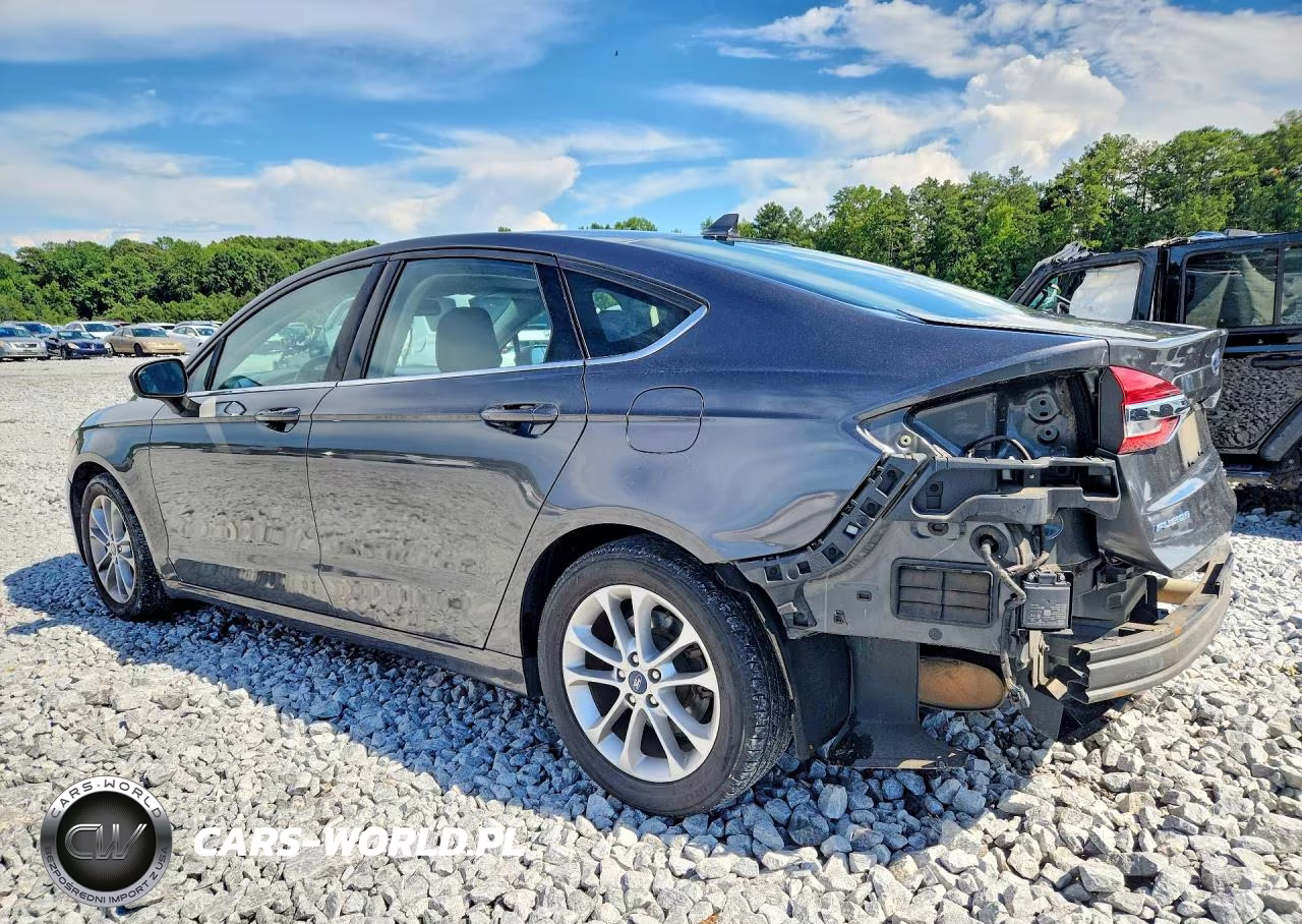 2020 Ford Fusion Se VIN:3FA6P0HD7LR202082 - 2