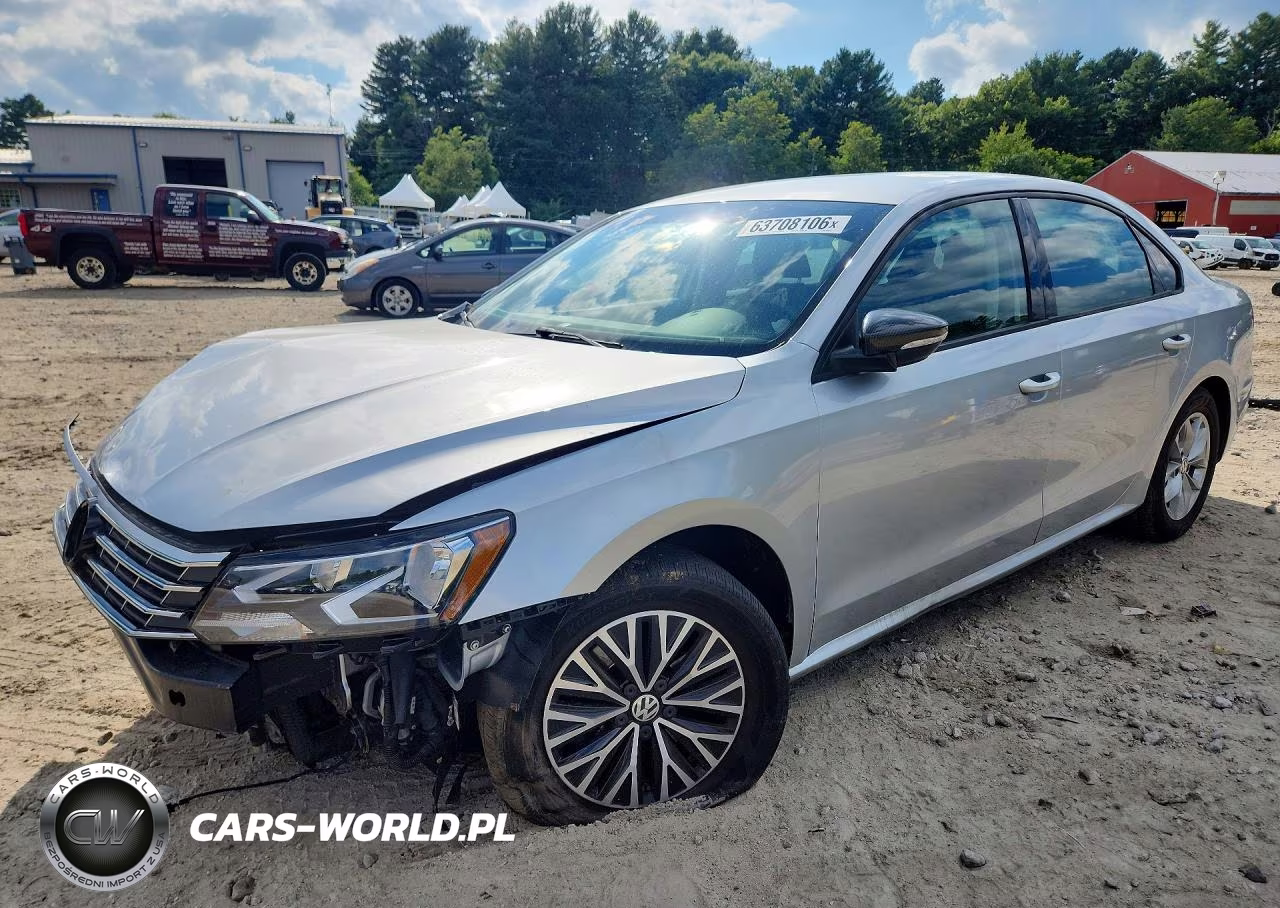 2018 Volkswagen Passat S VIN:1VWAA7A31JC003604 - 1
