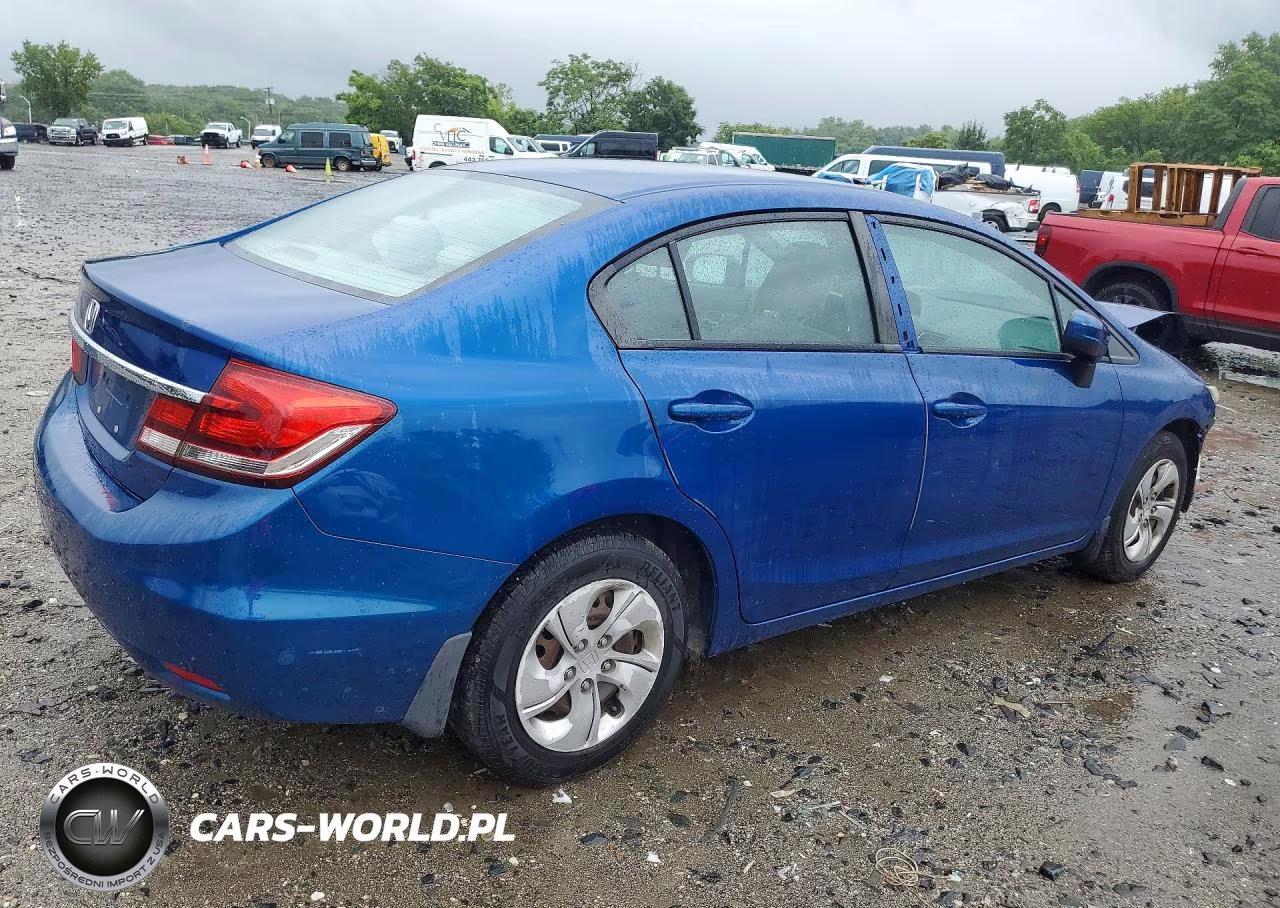 2015 Honda Civic Lx VIN:19XFB2F57FE201865 - 3